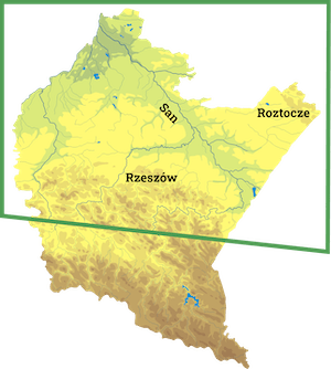 Podkarpacie centralne i północne